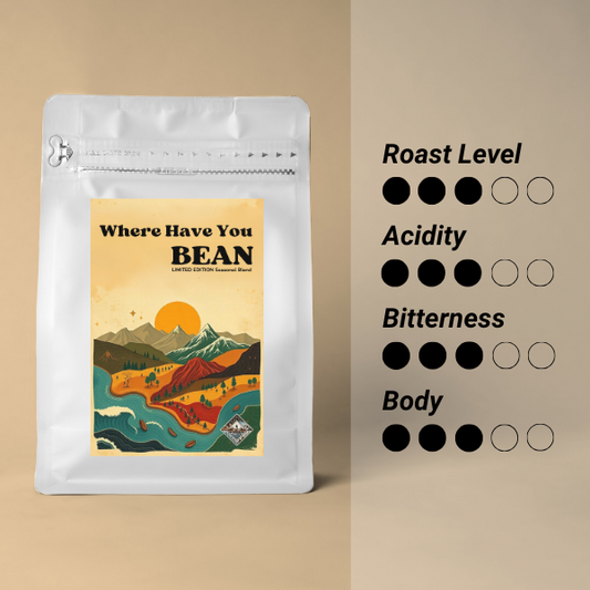 WHERE Have You BEAN 250g Limited Edition Seasonal Blend Brazilian Coffee
